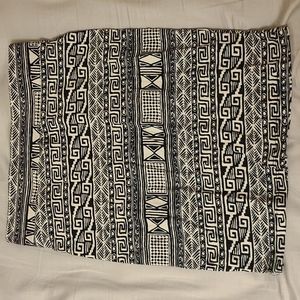 Gypsy Warrior Aztec Mini Pencil Skirt